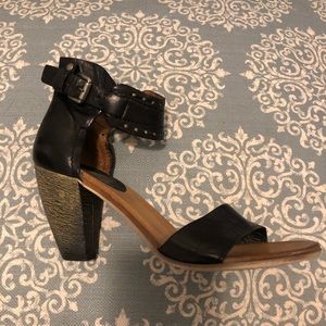 Miz Mooz leather heel sandal